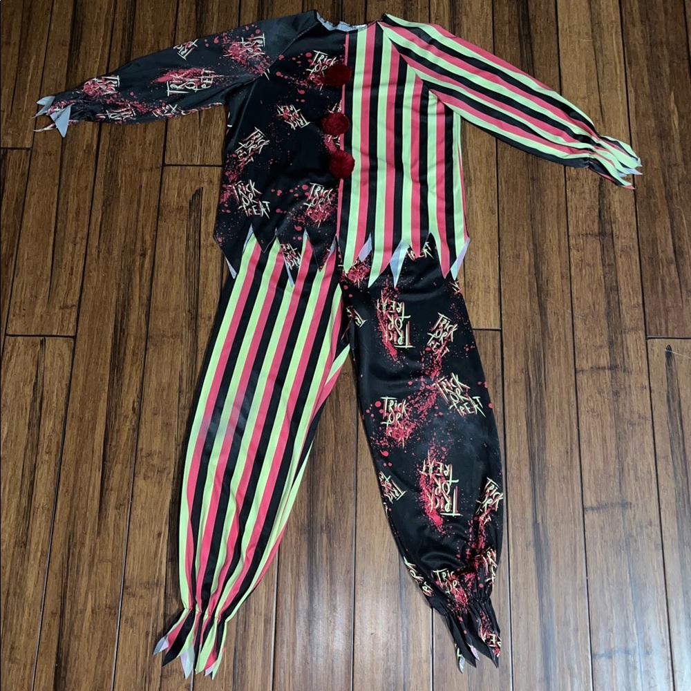 Spirit Multicolor Striped Costume